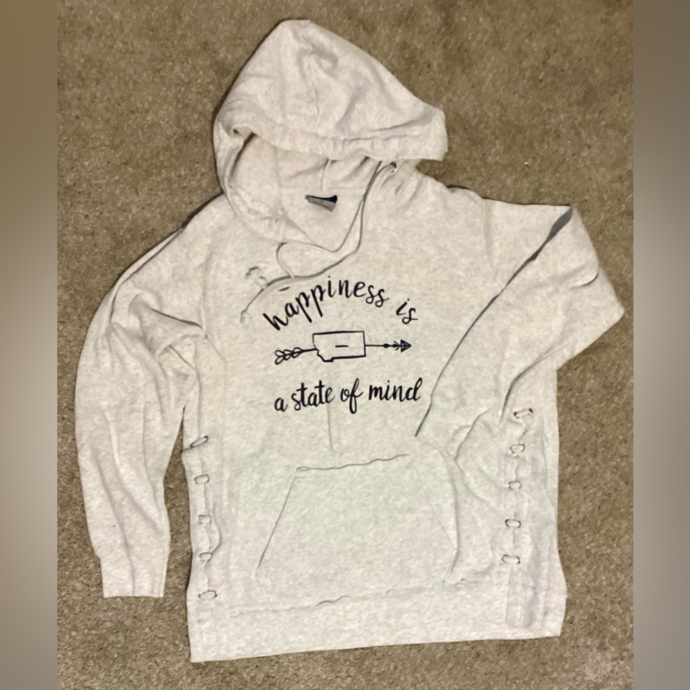 MV Sport Gray Hoodie Sweater